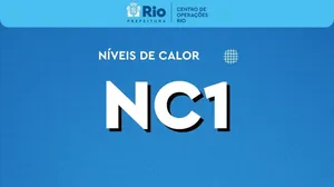 Rio retorna ao Nível de Calor 1 na tarde desta terça-feira