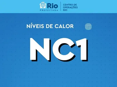 Rio retorna ao Nível de Calor 1 na tarde desta terça-feira