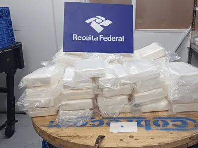 Receita Federal localiza 42 kg de cocaína escondidos em carga no Aeroporto de Viracopos