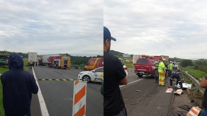 Acidente grave na Rodovia dos Bandeirantes deixa mortos e feridos