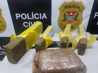 Dupla é presa com grande quantidade de drogas em operação policial em Ilhabela (SP)