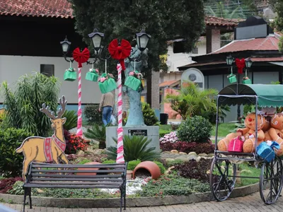 ‘Encanto de Natal’ abre celebração de fim de ano em Santo Antônio do Pinhal