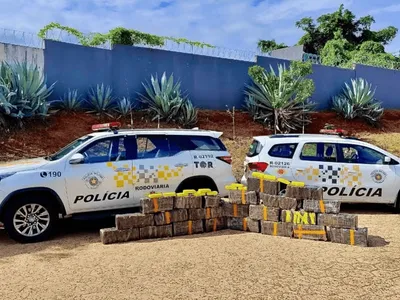 Mulher é presa transportando 380 quilos de maconha em Guarantã