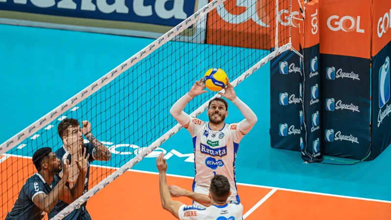 Vôlei Renata e Guarulhos fazem o primeiro jogo da Superliga Masculina em Campo Grande (MS)