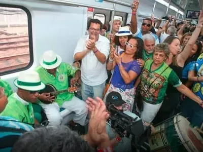 Trem do Samba 2025: evento é realizado neste sábado, no Centro do Rio