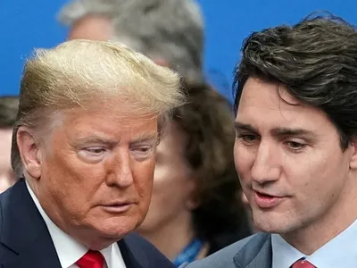 Trump chama Justin Trudeau de "governador do estado do Canadá"