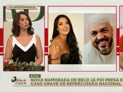 Catia Fonseca sobre nova namorada de Belo: “Se for presa, ele vai visitá-la na cadeia?”