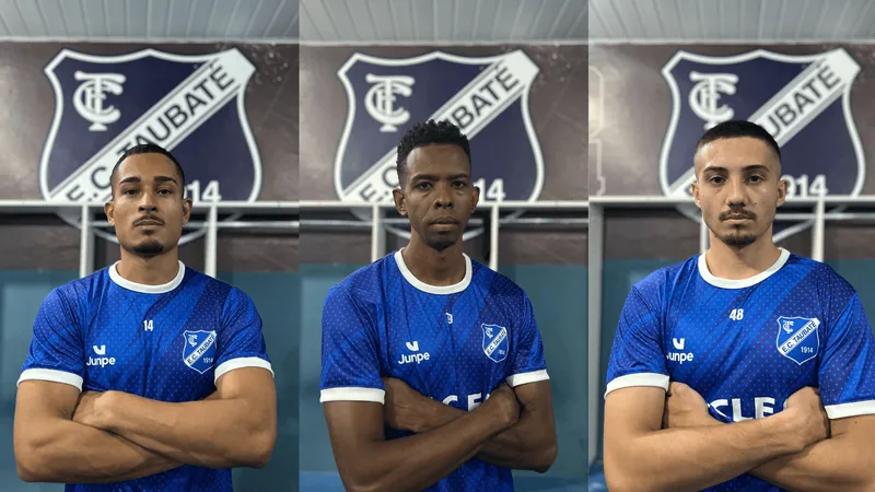 EC Taubaté anuncia mais três jogadores para a disputa do Campeonato Paulista Série A2 de 2025