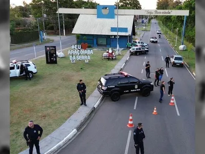 Polícia Civil faz operação de combate a crimes em Araçoiaba da Serra