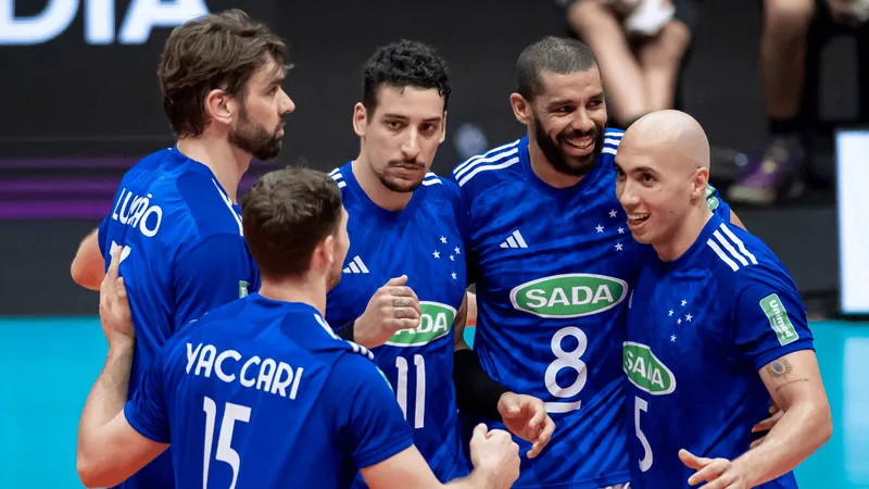 Sada Cruzeiro vence Trentino e é pentacampeão do Mundial de Clubes de Vôlei