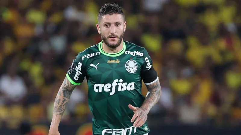 Santos negocia contratação de Zé Rafael, do Palmeiras, por empréstimo para 2025