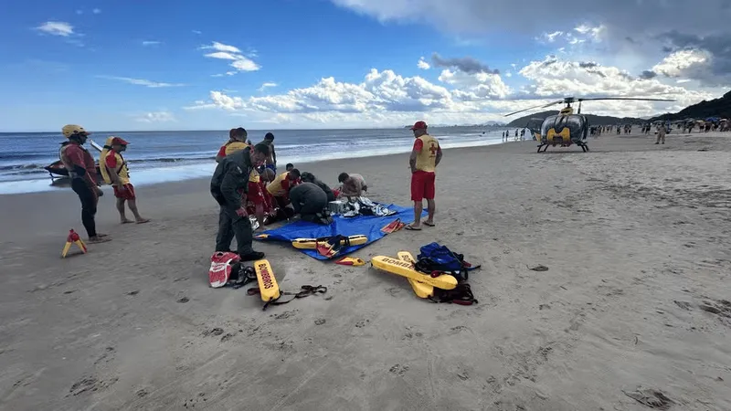 Jovens morrem afogados na Praia Mansa, em Matinhos