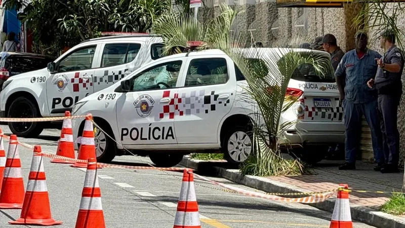 Alerta de bomba mobiliza Polícia Militar e isola área no centro de Taubaté