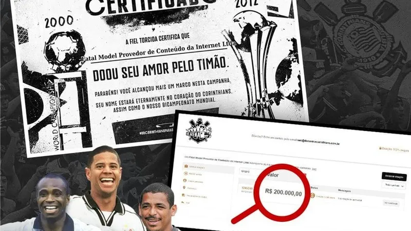 Fatal Model vira maior doadora da campanha para pagar Arena Corinthians