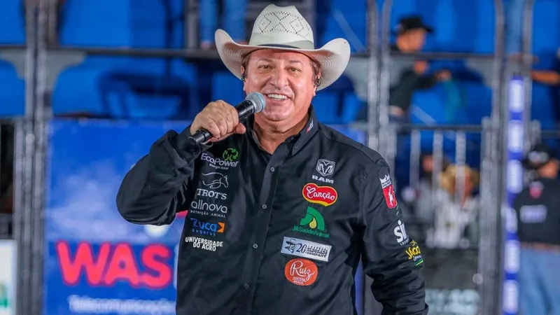 Almir Cambra vai narrar montarias do Votu International Rodeo