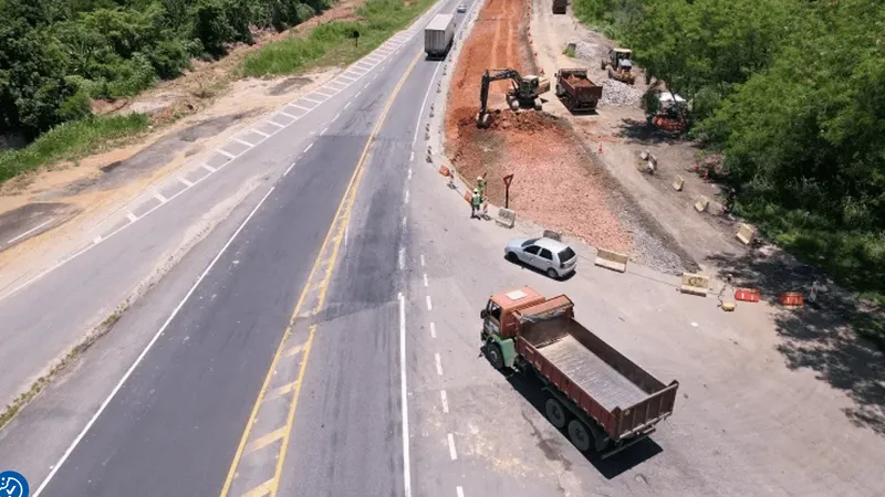 EcoRioMinas inicia as obras de ampliação da BR-493, a Magé-Manilha