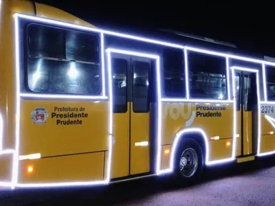 SOU Prudente coloca em circulação “Ônibus de Natal”