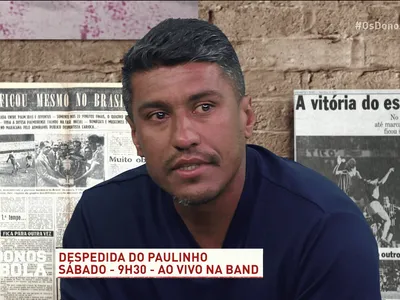 "Achei que não merecia": Paulinho chora ao falar de despedida do futebol