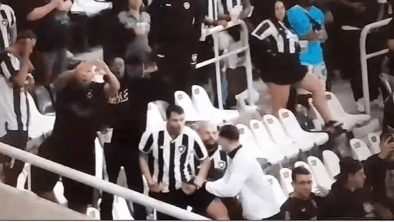 Torcedores do Botafogo são denunciados por racismo em jogo contra o Palmeiras