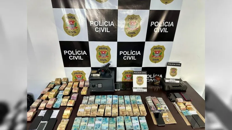 Polícia apreende R$ 380 mil durante operação contra tráfico e lavagem de dinheiro em Sorocaba