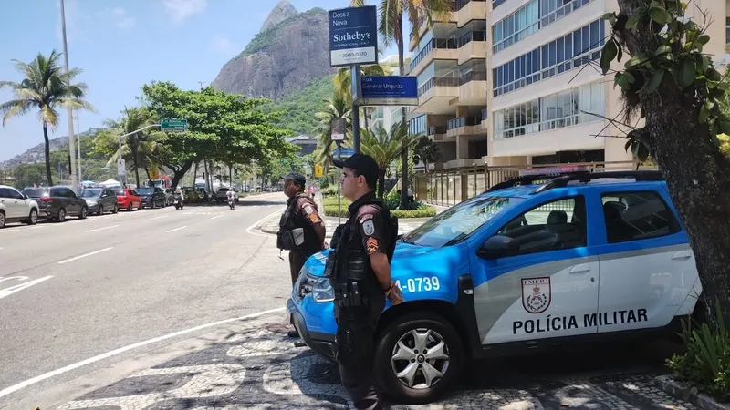 Batalhão do Leblon passa a contar com nova sala de monitoramento com câmeras e drone