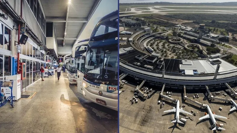 Rodoviária do Rio e Aeroporto do Galeão preveem alta nos feriados de fim de ano