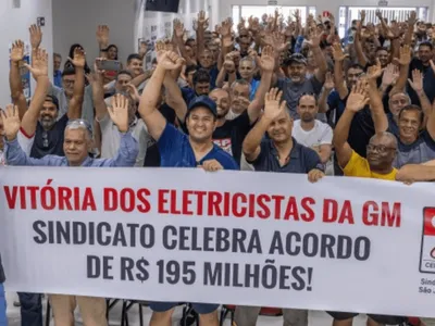 Após 24 anos, GM fecha acordo para pagar adicional de periculosidade a eletricistas