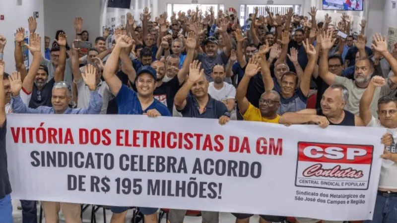 Após 24 anos, GM fecha acordo para pagar adicional de periculosidade a eletricistas