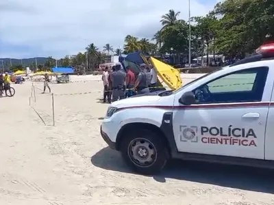 Turista morto a tiros em praia no Guarujá (SP) pode ter sido executado