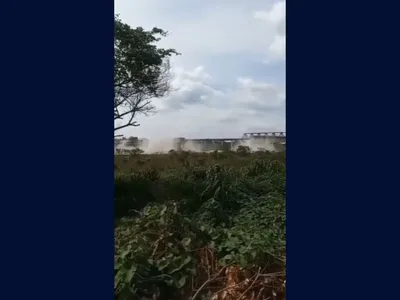 Ponte desaba na divisa do Maranhão e Tocantins