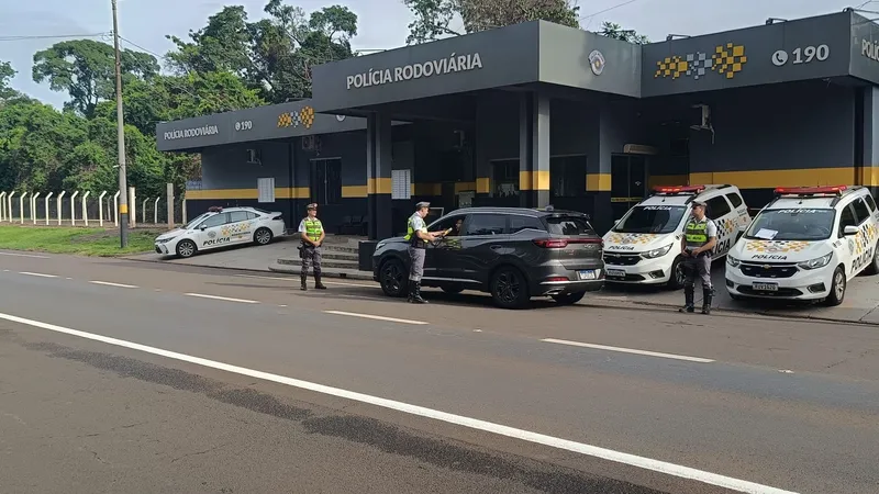 Polícia Rodoviária intensifica fiscalização durante o período de Natal