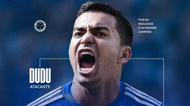 Cruzeiro anuncia novamente a contratação de Dudu, ex-Palmeiras