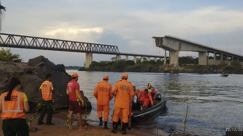 Ponte que caiu na divisa do Maranhão e Tocantins é importante para o agro