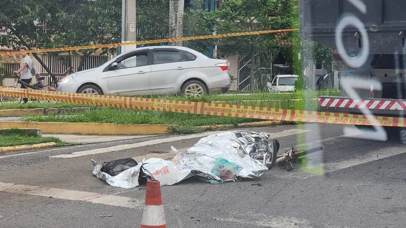 Ciclista morre em acidente de trânsito em Pindamonhangaba