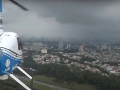 Chuvas intensas e ventos: alerta de 'perigo' inclui capital e todas as cidades do litoral de SP