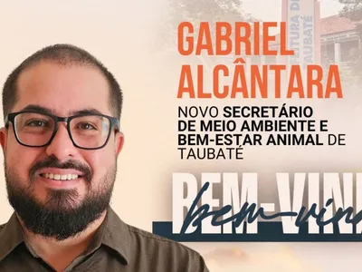 Gabriel Alcântara é o novo Secretário de Meio Ambiente e Bem-Estar Animal de Taubaté