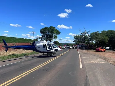 Transfusão de sangue em local de acidente salva vida de criança de 5 anos no Paraná