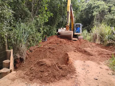 Sagra atua na recuperação de pontes em estradas rurais