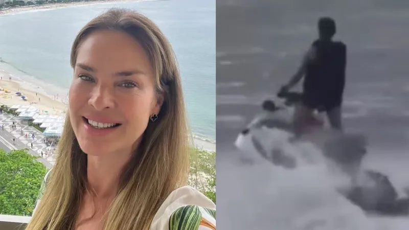 Letícia Birkheuer detona ex-marido ao ver filho de 13 anos pilotando jet ski: “É um absurdo”