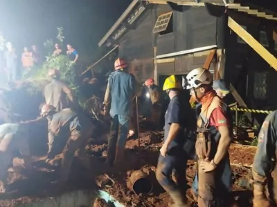 Casal é encontrado sem vida em deslizamento de terra em Taubaté; uma vítima segue desaparecida