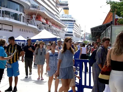 Pier Mauá recebe 22 mil turistas em cruzeiros para o Réveillon no Rio