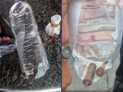 Polícia investiga suposta bomba caseira encontrada em trilhos do bonde nos Arcos da Lapa