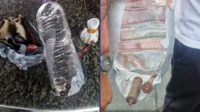 Polícia investiga suposta bomba caseira encontrada em trilhos do bonde nos Arcos da Lapa