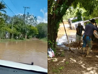 Bombeiros resgatam 38 pessoas e 4 pets em Chácaras Piracambaia e Leandro, em Barão Geraldo