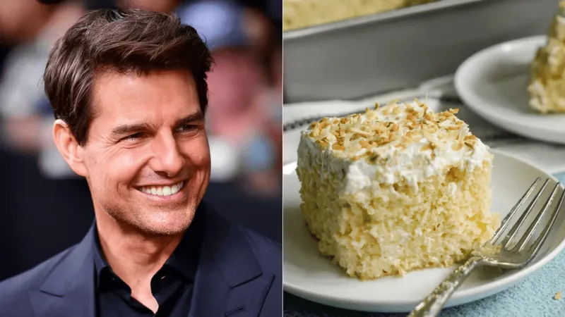 Tom Cruise manda bolo de coco cremoso para colegas de trabalho todo ano; faça receita