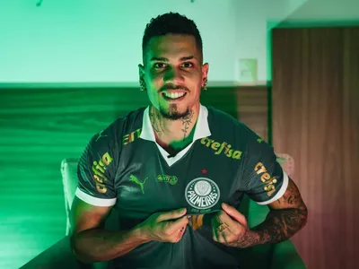 Palmeiras anuncia a contratação do atacante Paulinho