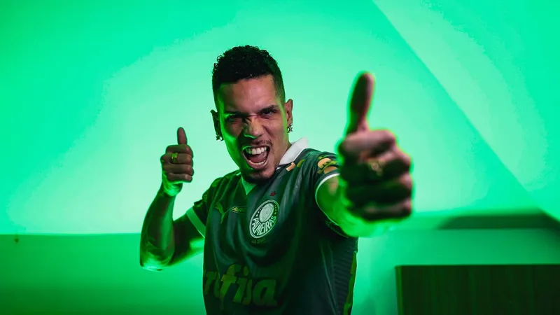 Palmeiras anuncia a contratação do atacante Paulinho até 2029