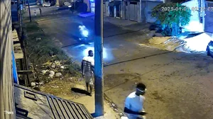 Câmera registra homem sendo executado a tiros em Rio Claro na virada de ano