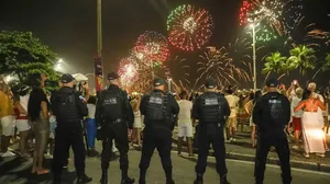 Estado do Rio registra queda no número de ocorrências no Réveillon