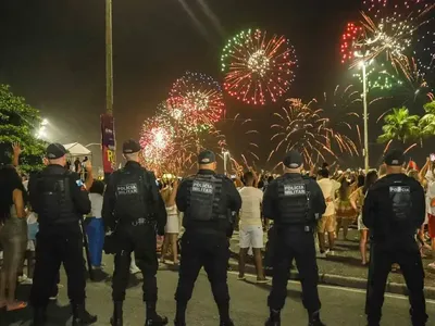 Estado do Rio registra queda no número de ocorrências no Réveillon